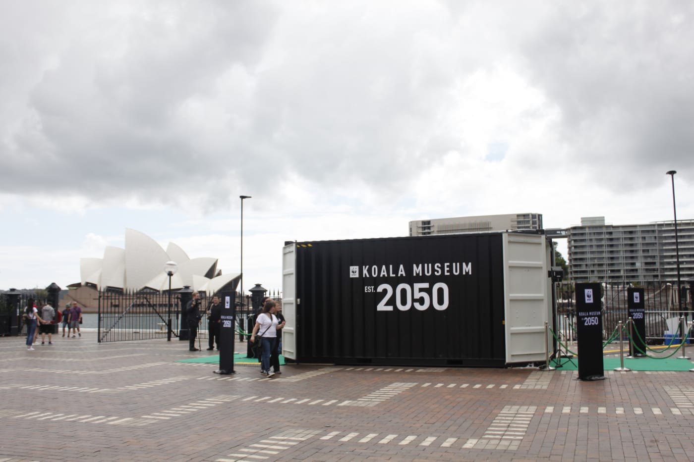 WWF-Australia held a one-day pop-up museum for Sydneysiders and tourists to experience what a world without koalas in the wild could be like.