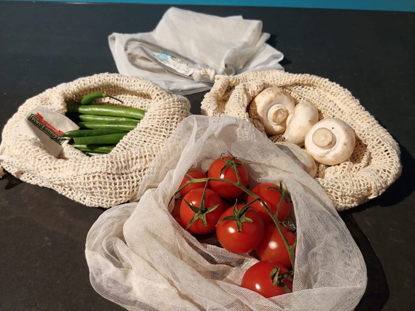 Plastic free produce #PlasticFreeShop Challenge