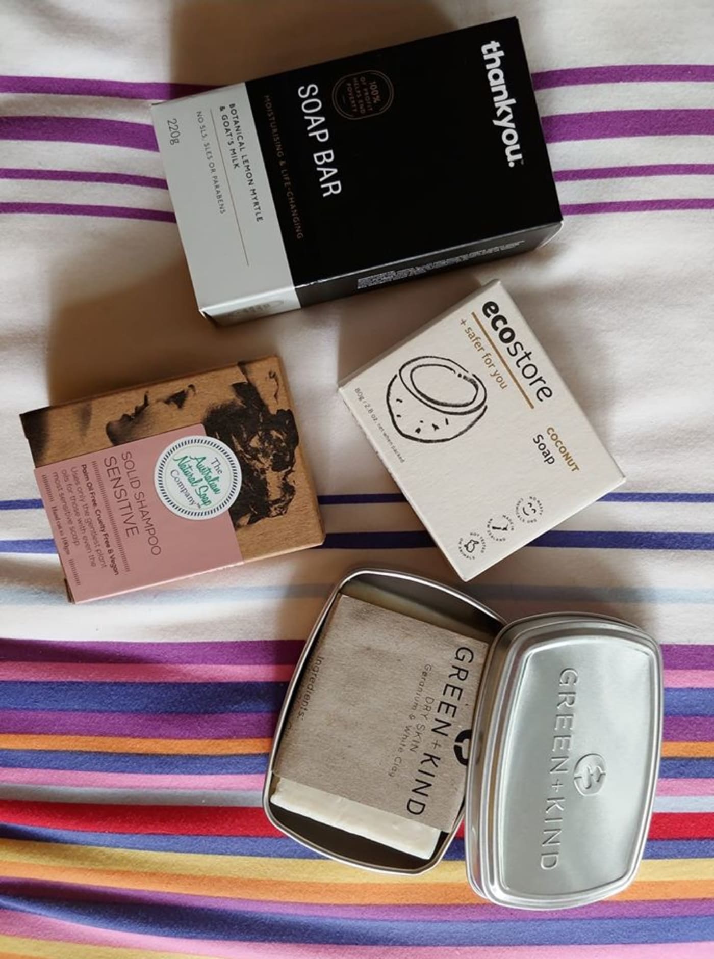 Switch to bar soap instead of liquid soap #PlasticFreeShop Challenge