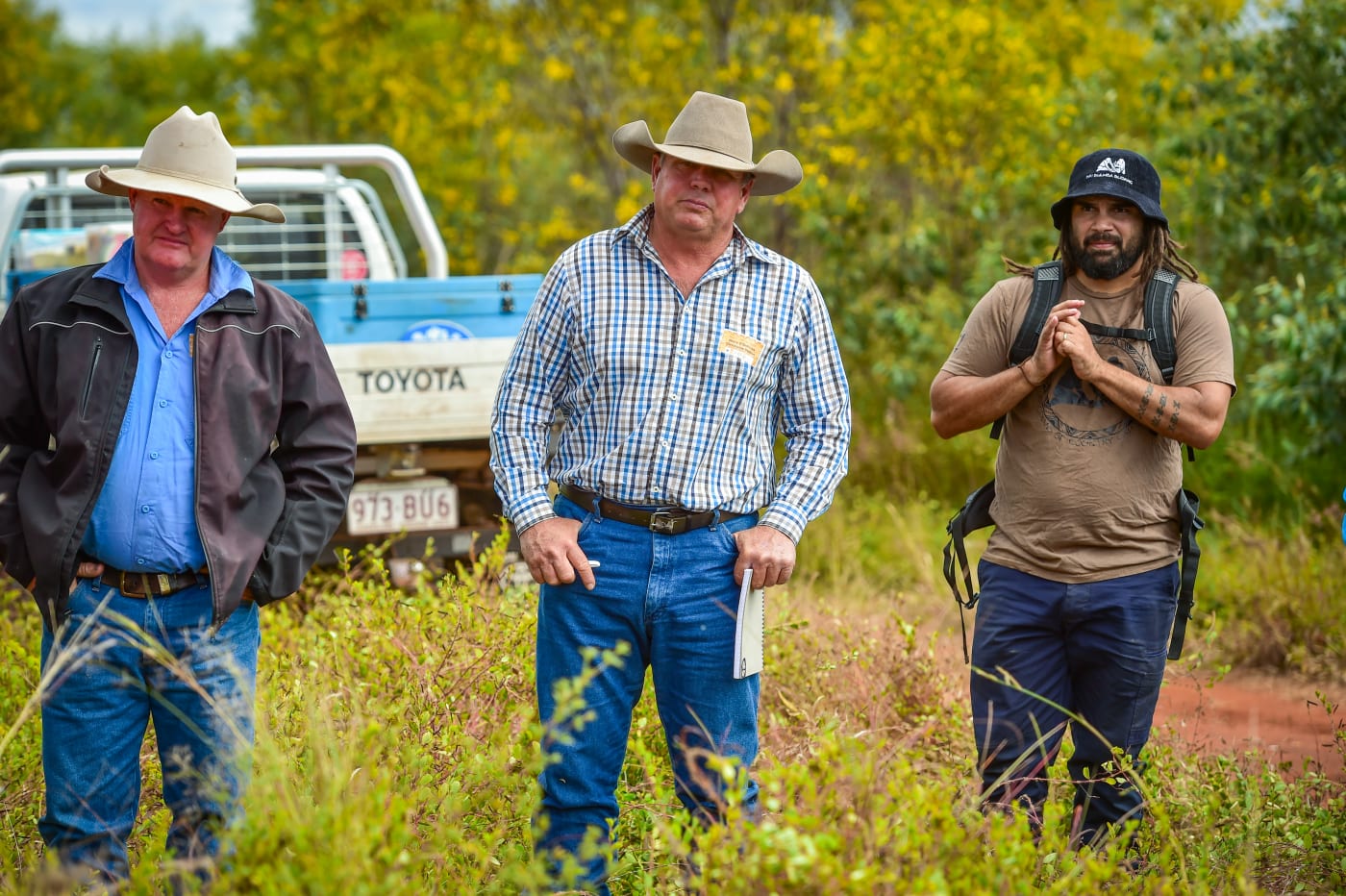 NQ Dry Tropics. Cultural Fire on Grazing Landscapes Workshop, held on Jervoise Station, Greenvale, Qld, Gugu Badhun Country 22 and 23 May 2024
