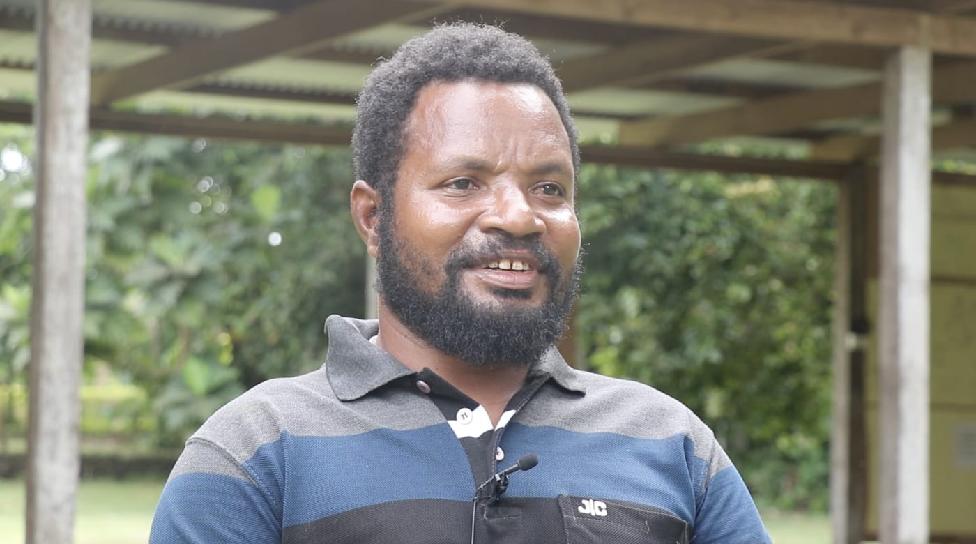 Jacob Pukini works with WWF as a community facilitator in Papua New Guinea.