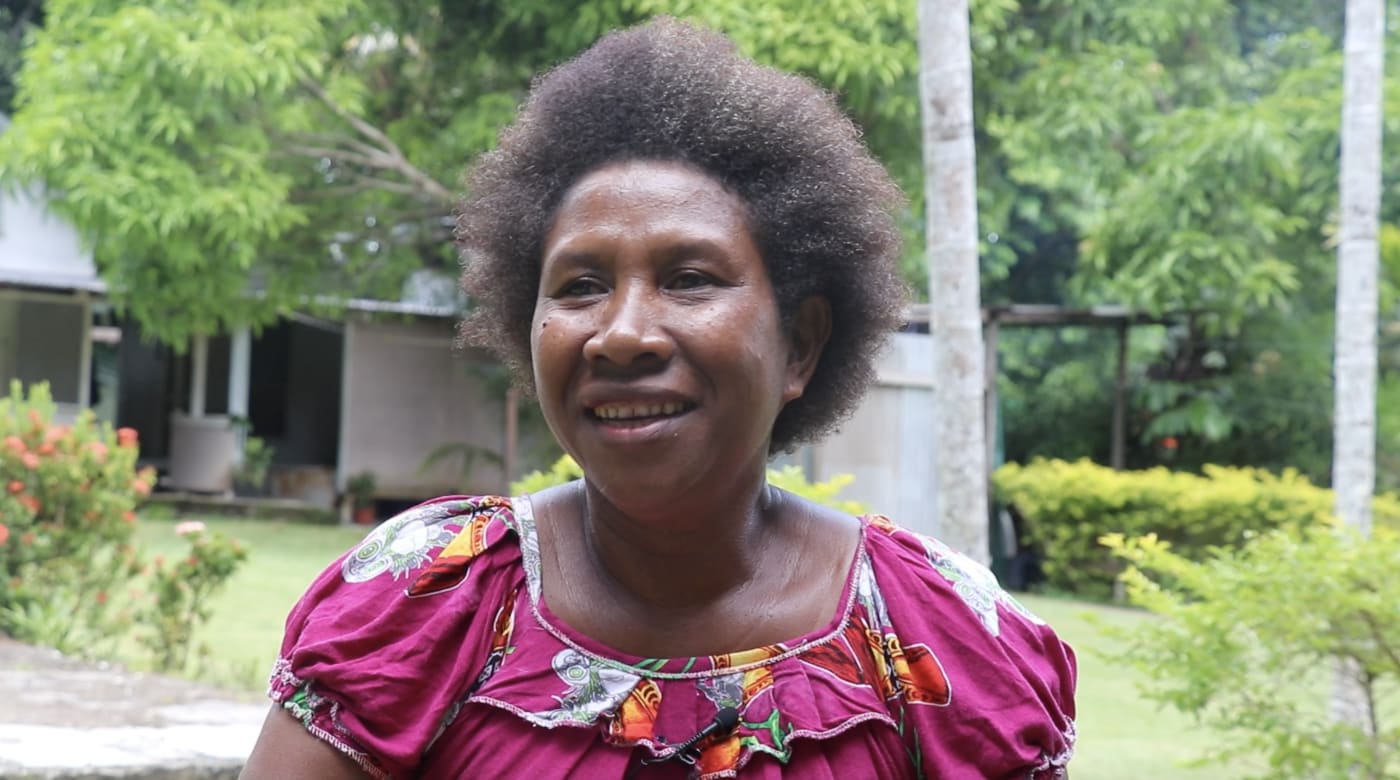 Janty Abin has been working with WWF as a community facilitator in her community in Papua New Guinea for over 10 years.