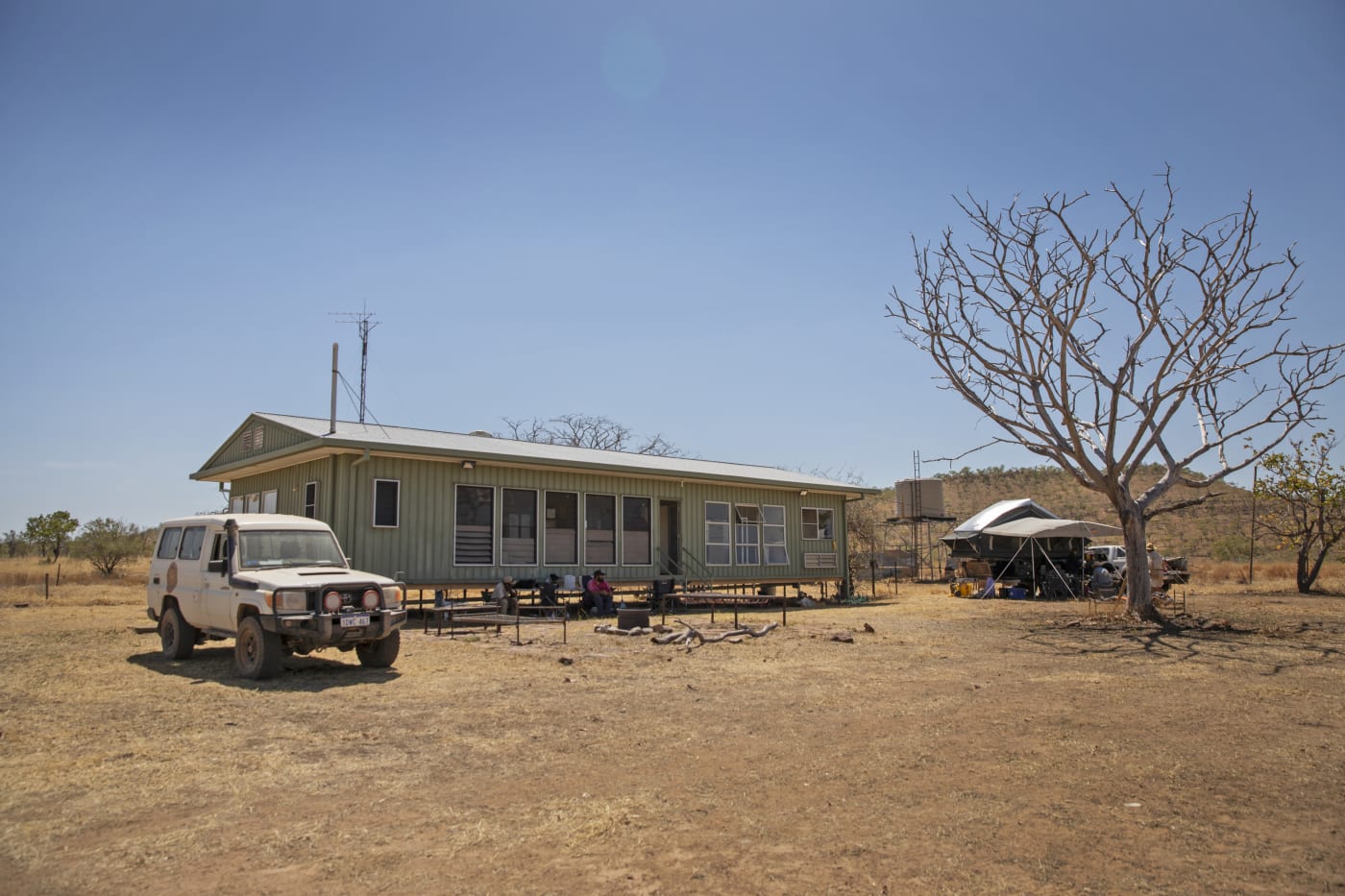 Nyaliga Rangers base at the old Karunjie Homestead
