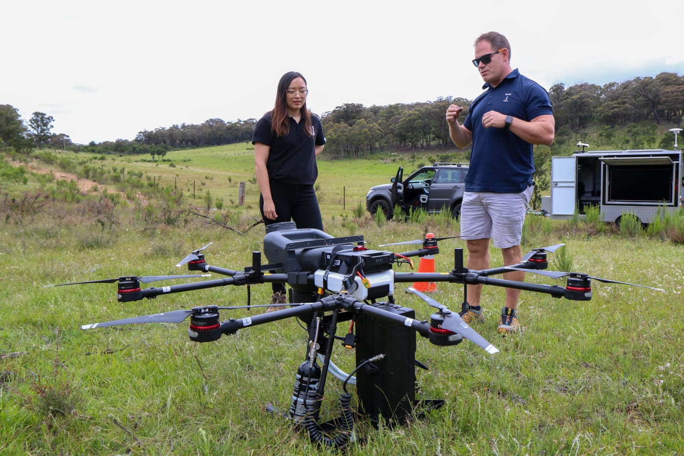 Exploring tree planting drones to make Australia green again! WWF