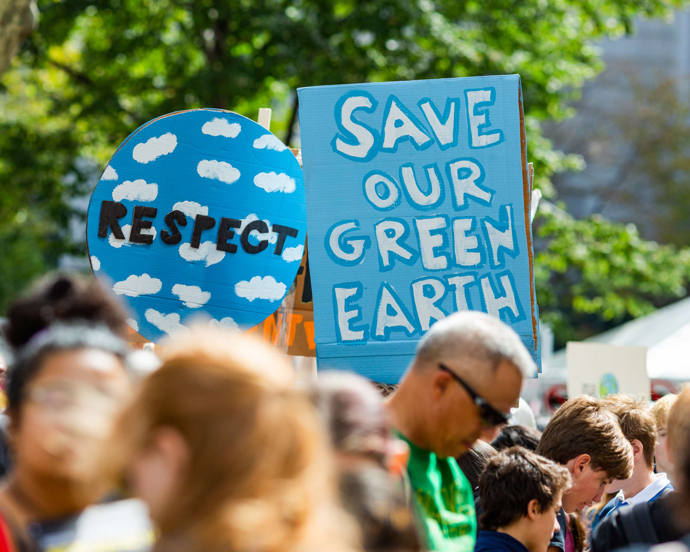 Climate March 2019 in New York, New York.