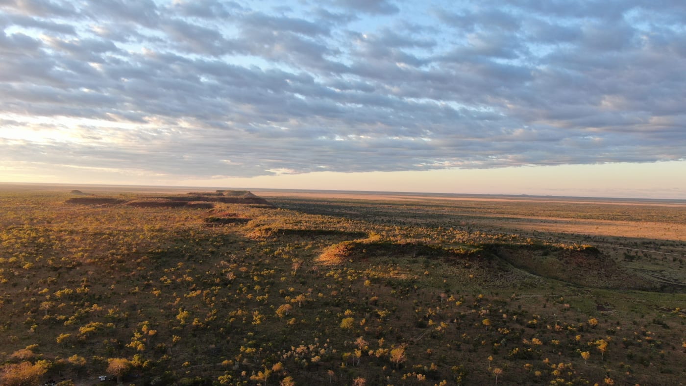 Erskine Range in the Kimberley region of Western Australia.