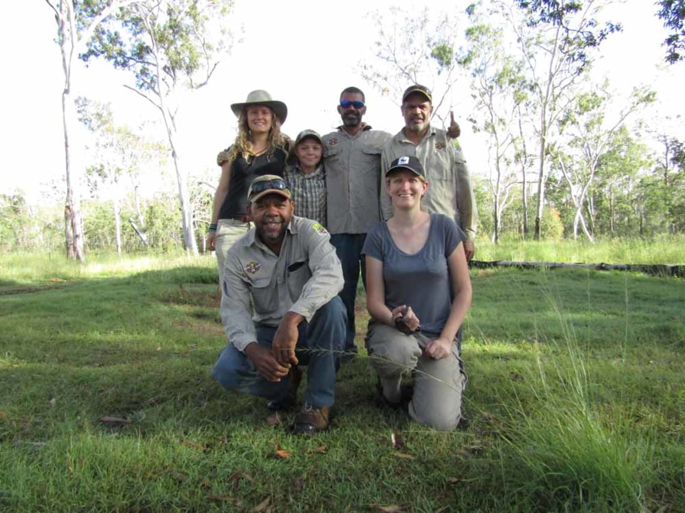 Northern bettong discovery team