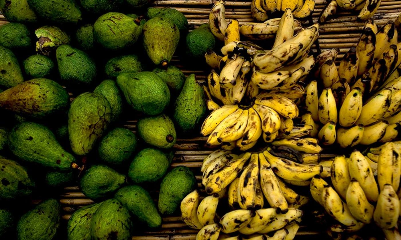 Bananas and avocados, Democratic Republic of Congo