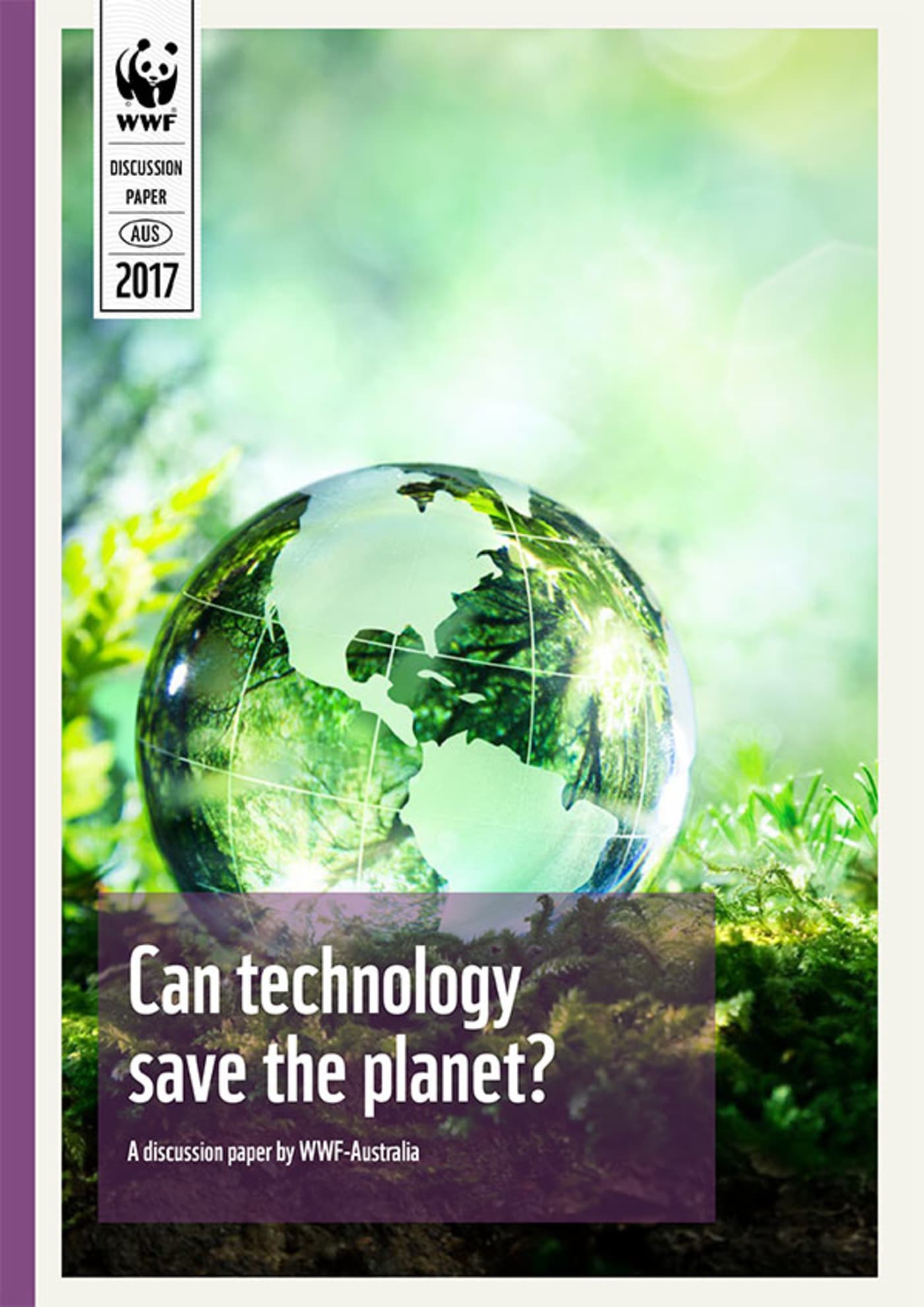 Can technology save the planet? - Cover