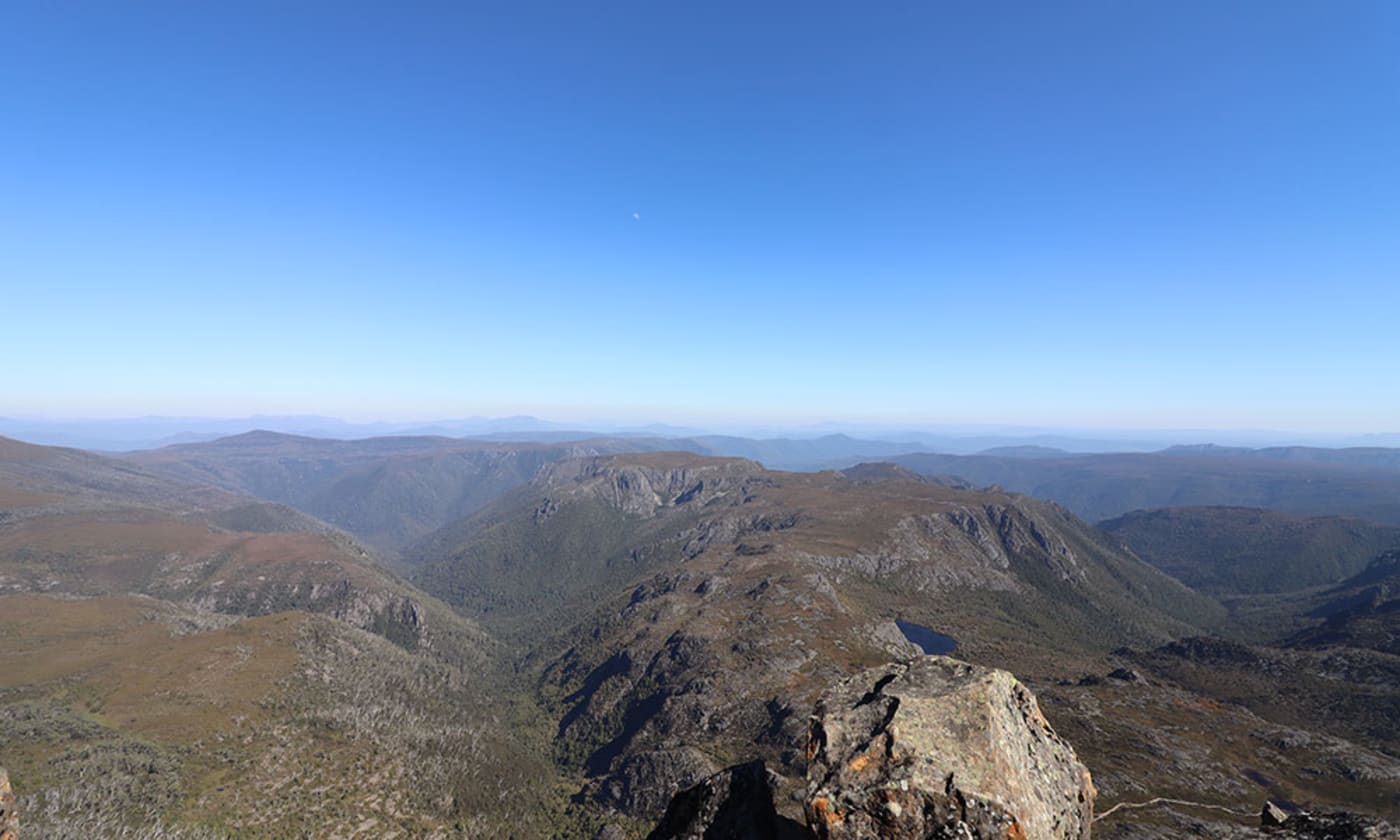 The summit of Cradle Mountain, Tasmania.