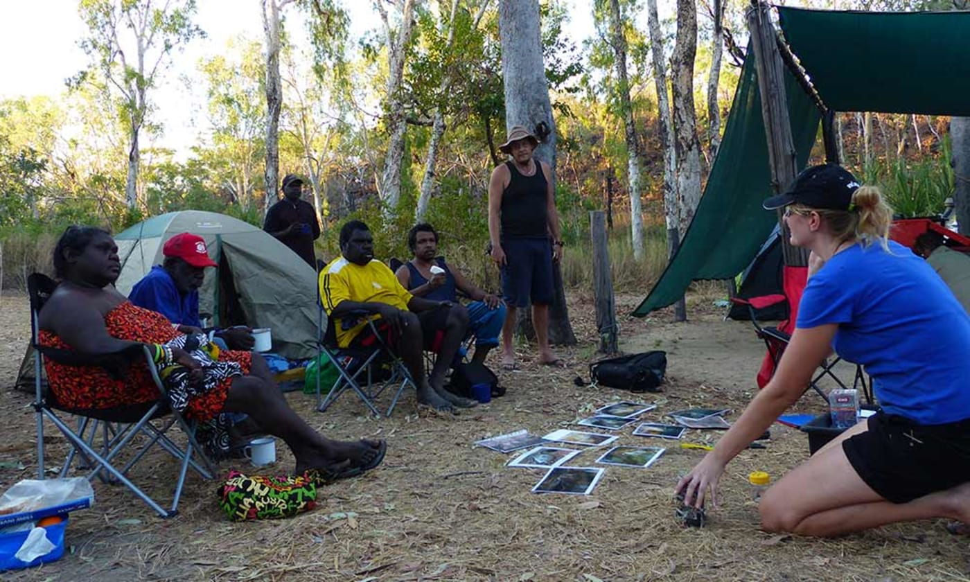 Sensor camera training, Kimberley, Western Australia