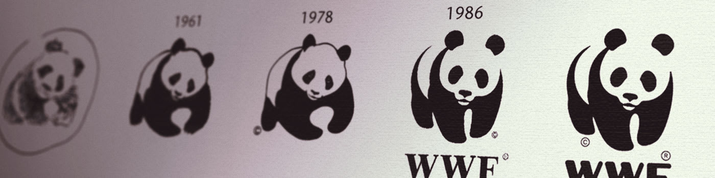 WWF logo evolution
