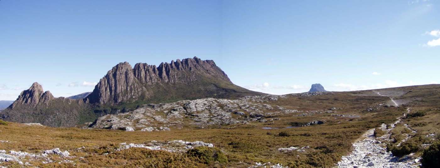 The rugged peaks of Cradle Mountain, Cradle Mountain-Lake St. Clair National Park