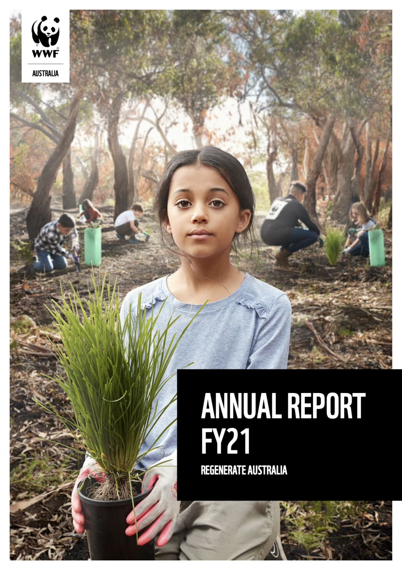Annual Report FY21 cover