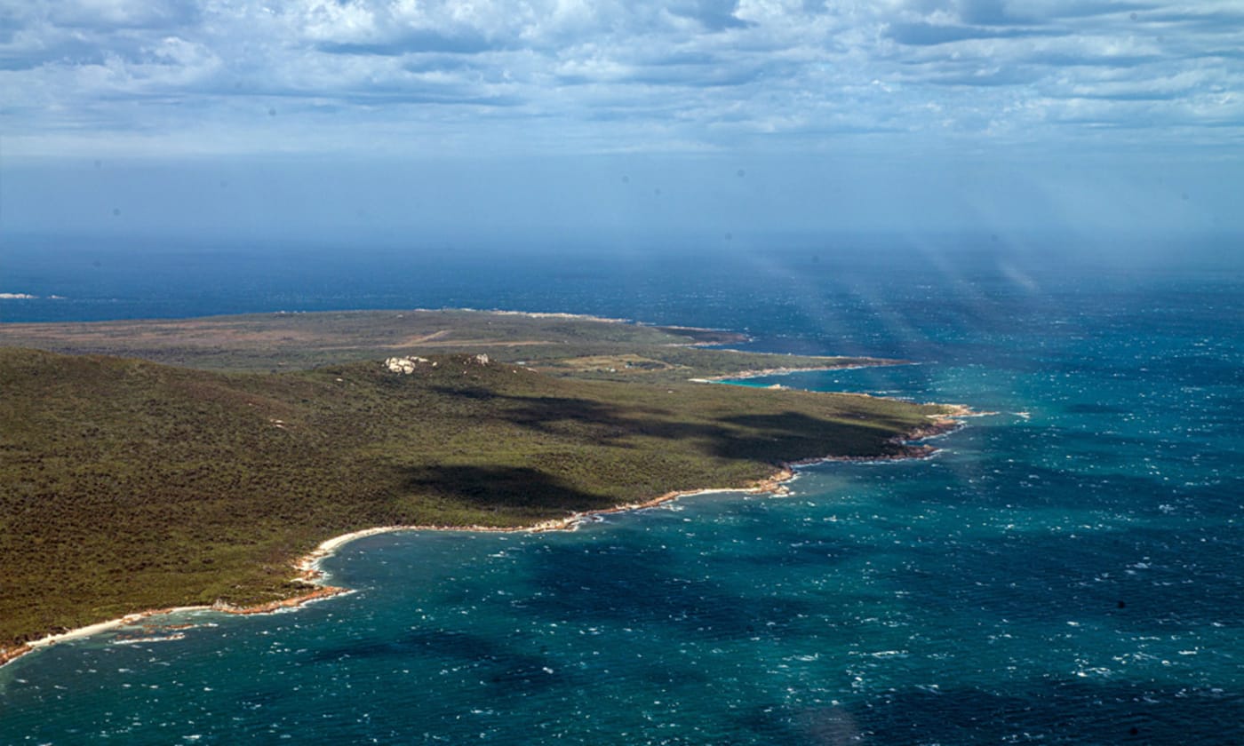 Aerial view of lungtalanana