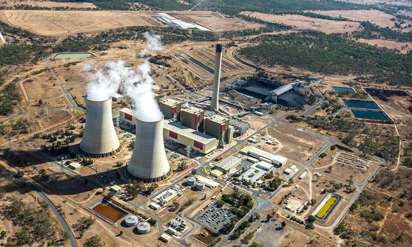 A coal fired power station in Queensland