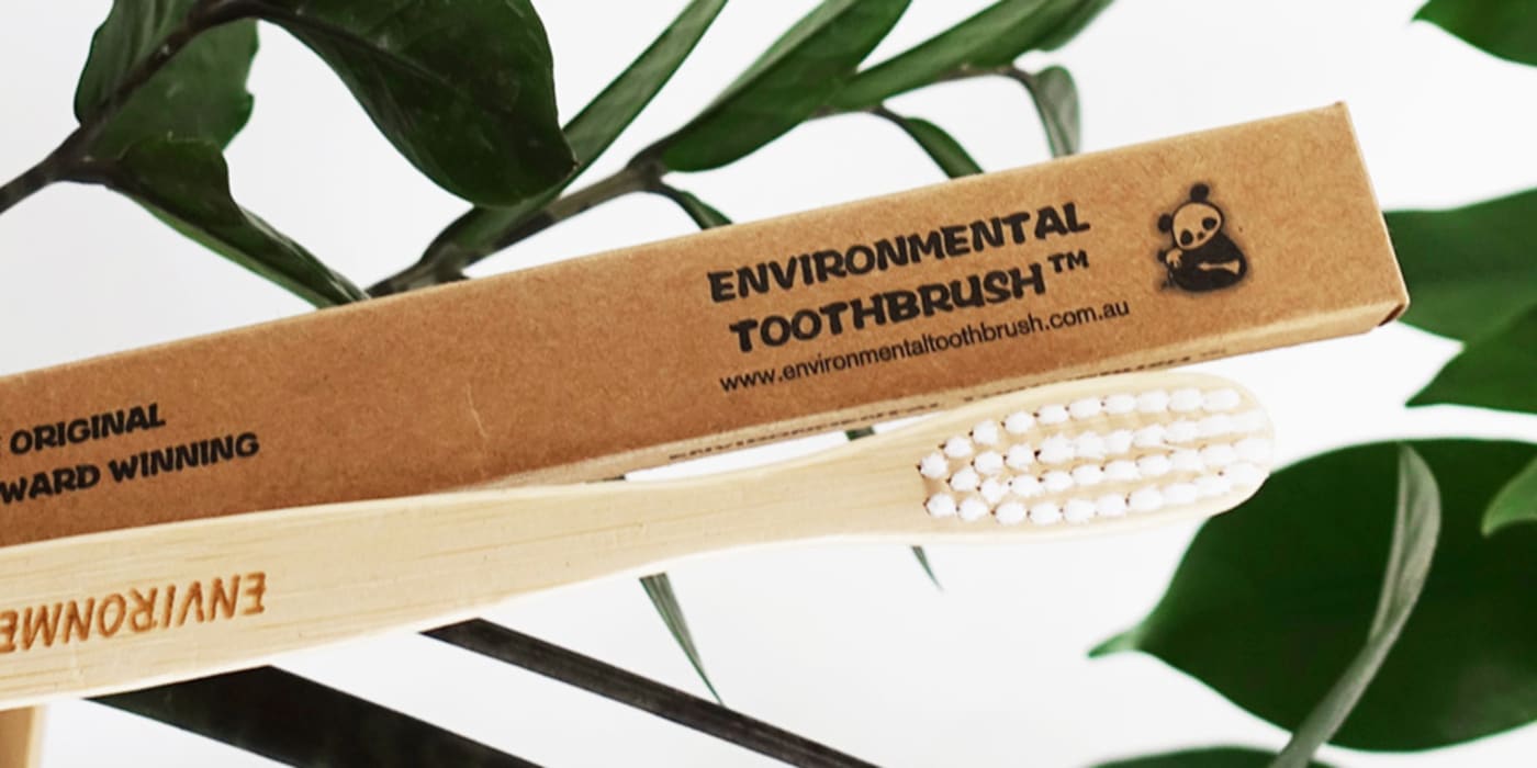 Environmental bamboo toothbrush