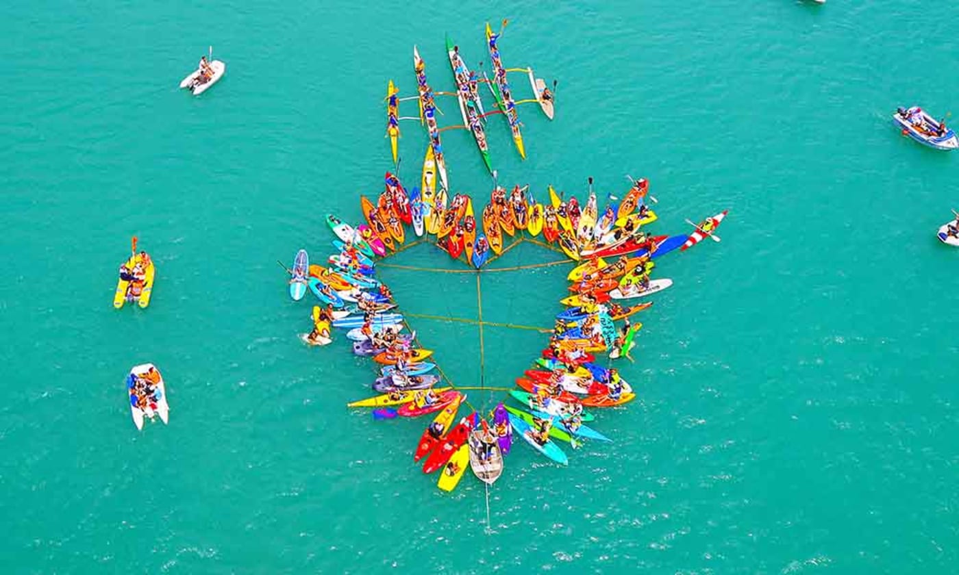 Flotilla for the Reef= Airlie Beach= October 2015