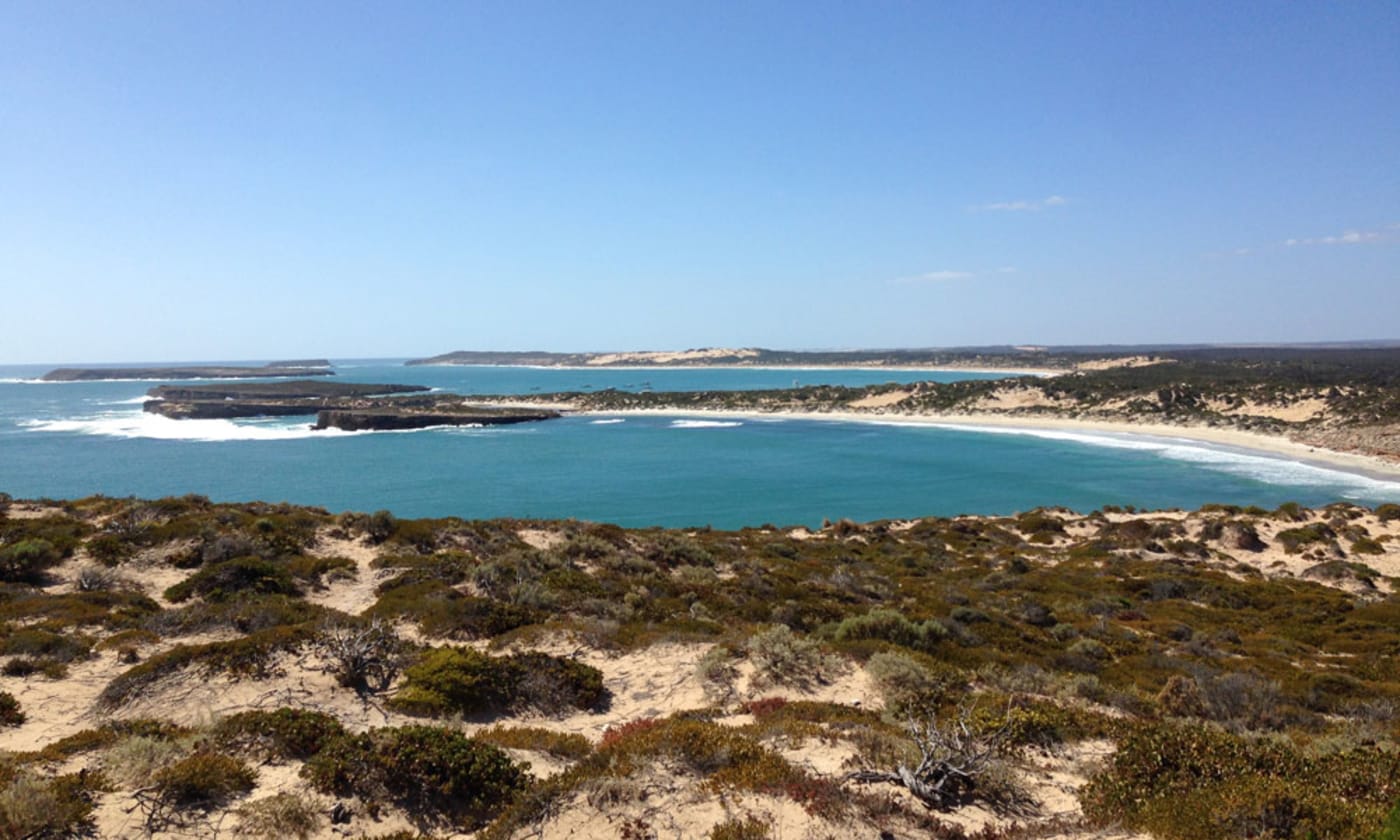 Pondalowie Bay in Innes National Park on the Yorke Peninsula= South Australia