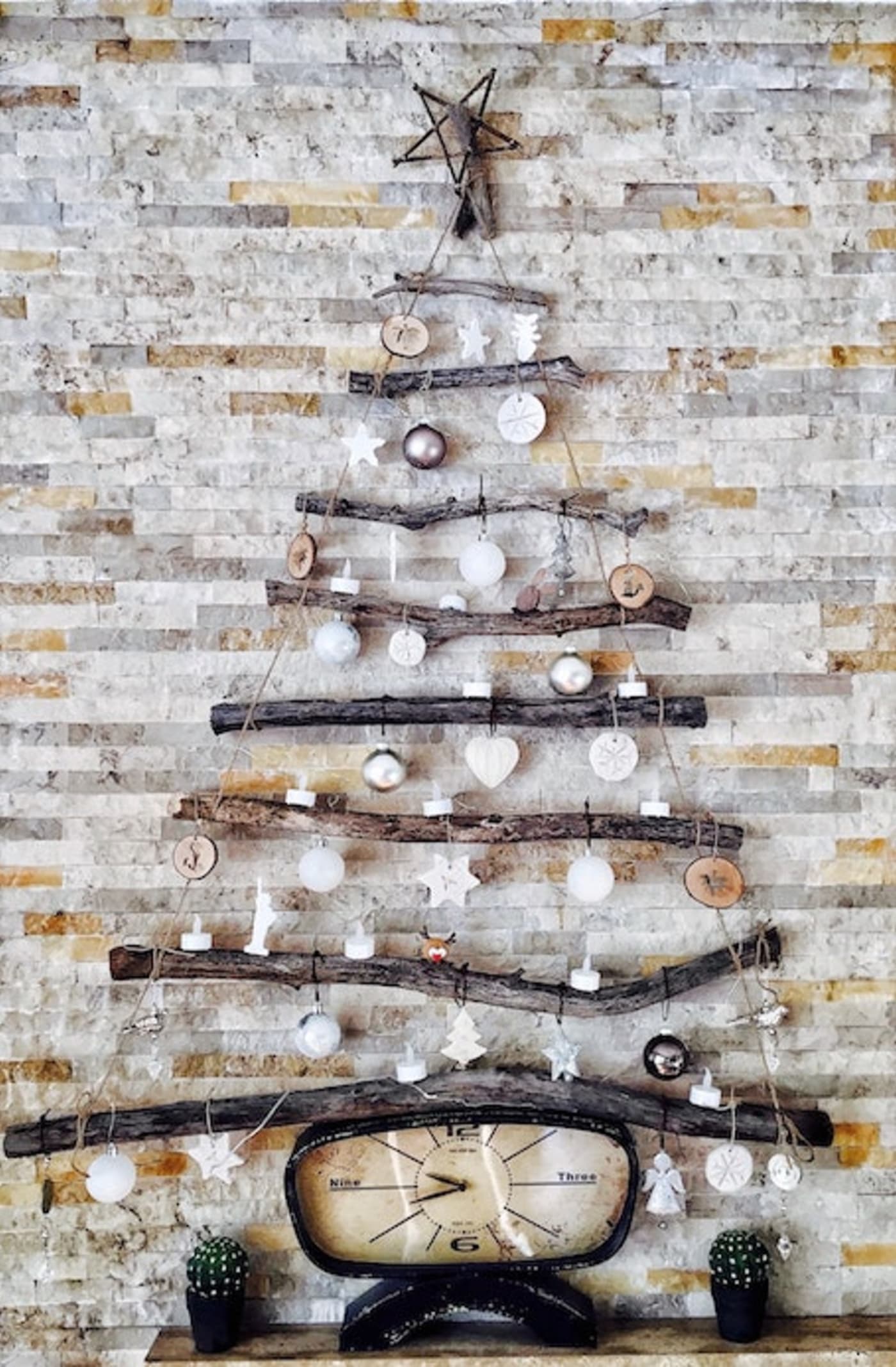 Driftwood christmas tree