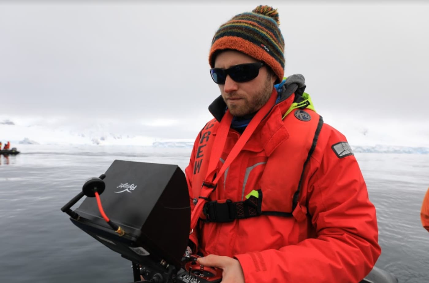 KC Bierlich, Polar drone pilot