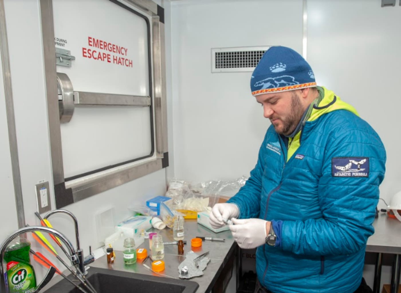 Logan Pallin, Antarctic researcher