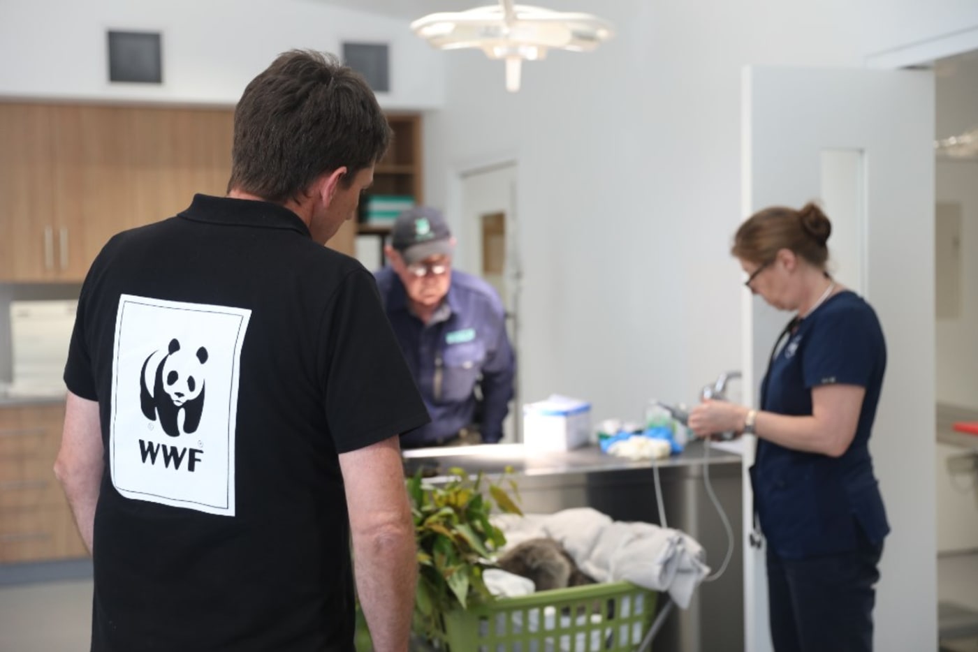 Stuart Blanch and Kevin= Port Stephens Koalas Wildlife Hospital