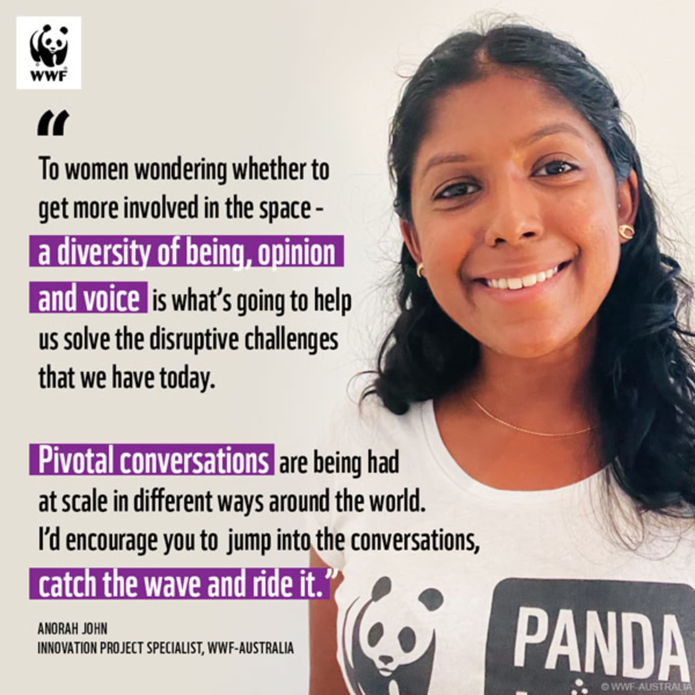 International Womens Day - Anorah John