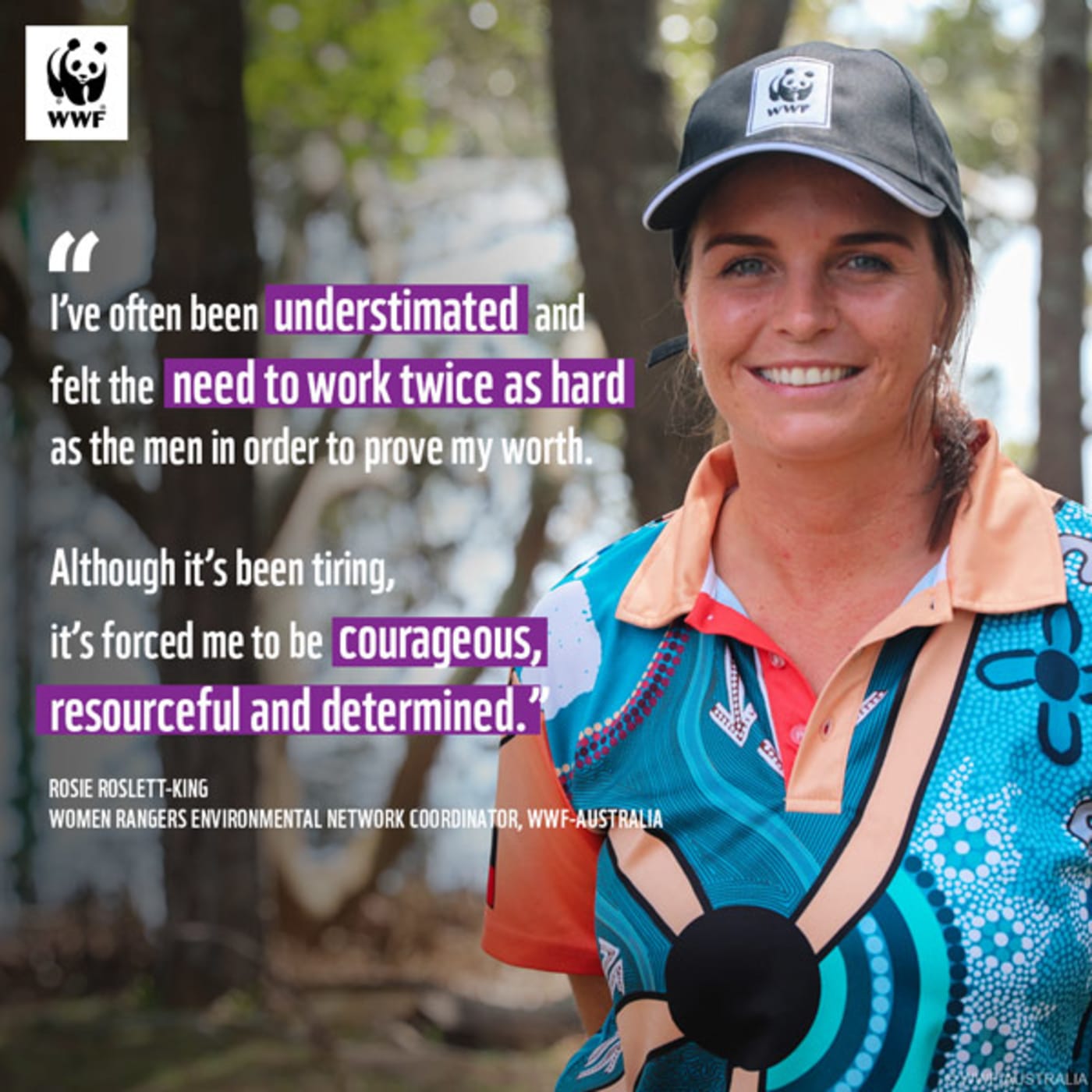 International Womens Day - Rosie Roslett-King Quote