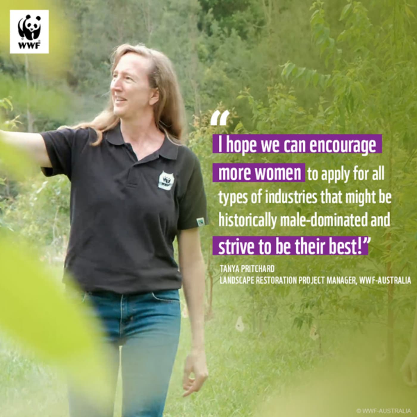 International Womens Day - Tanya Pritchard