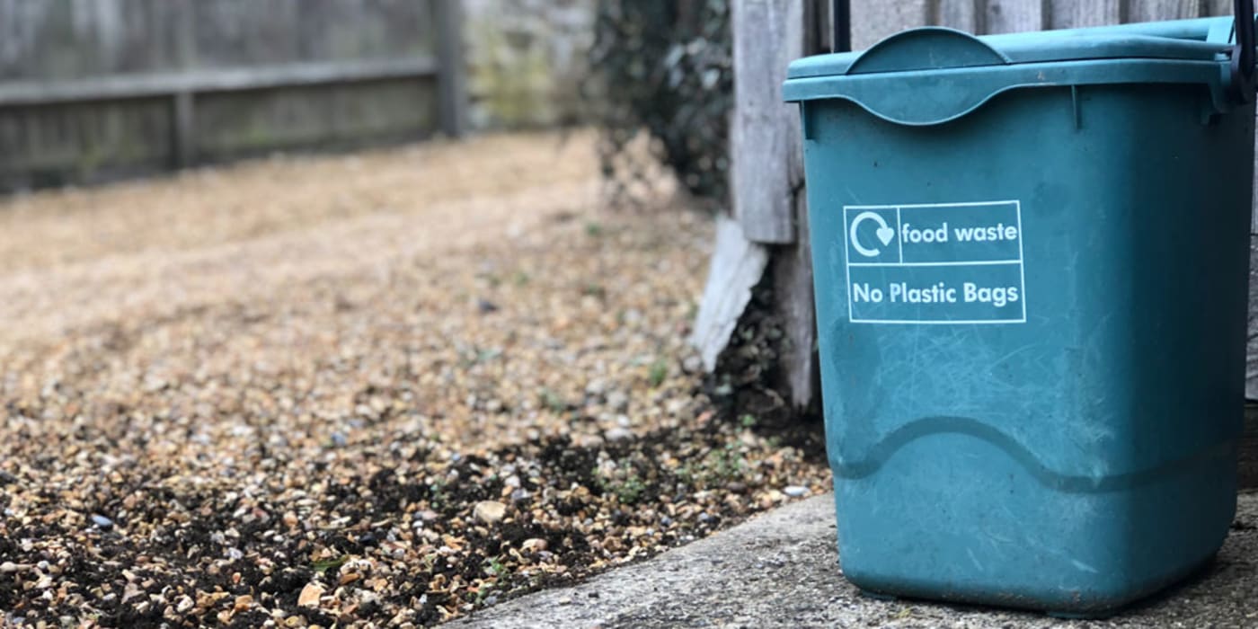 Food waste bin CC0 Patricia Valerio / Unsplash