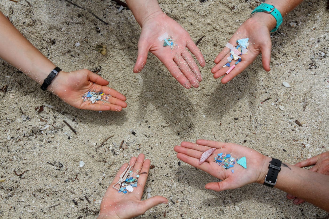 Microplastics found on Milman Island