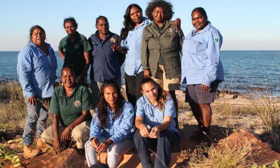 Women rangers at the first ever west Kimberley women rangers camp, Dampier Peninsula, Kimberley