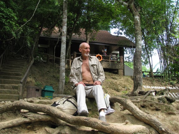 John at Erawan Waterfalls - Thailand