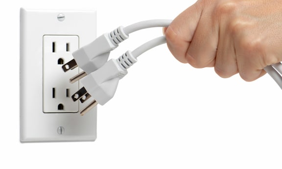 Power plug and cables