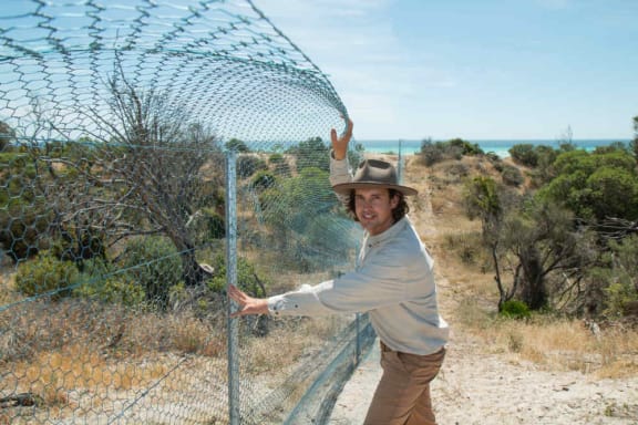 Predator Control Fence on the Yorke Peninsula