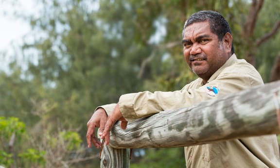 Gudjuda Ranger Coordinator Eddie Smallwood= Alva Beach= Ayr= North Queensland