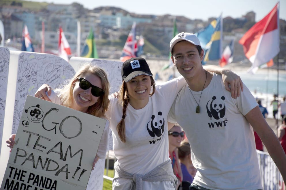 WWF Panda team at City2Surf