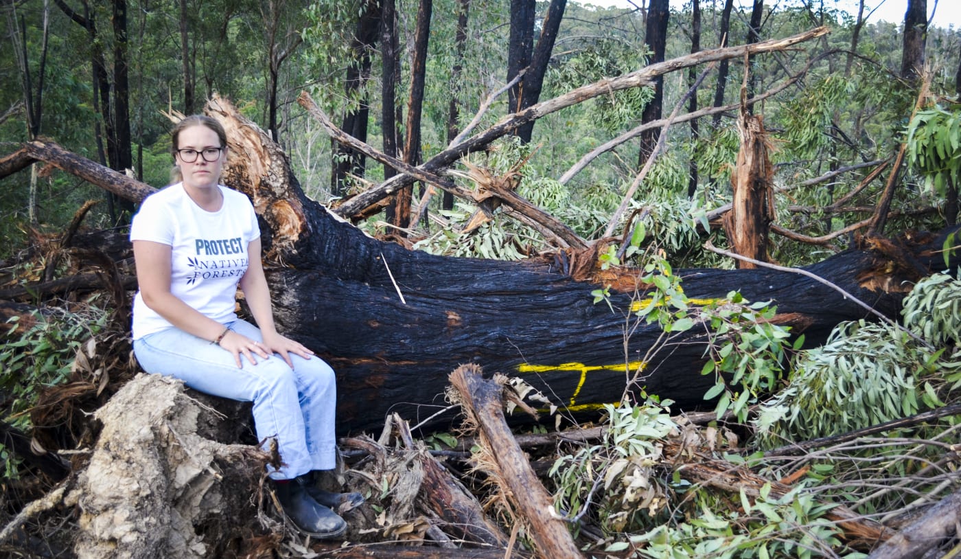 2023 Young Environmentalist of the Year Takesa Frank