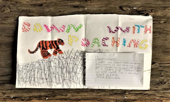Love letter to nature written by Florence