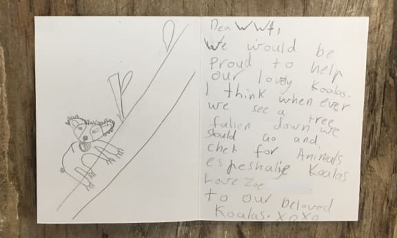 Love letter to nature written by Audrey