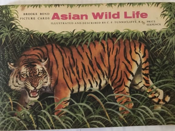 Asian Wildlife Tea Card Album