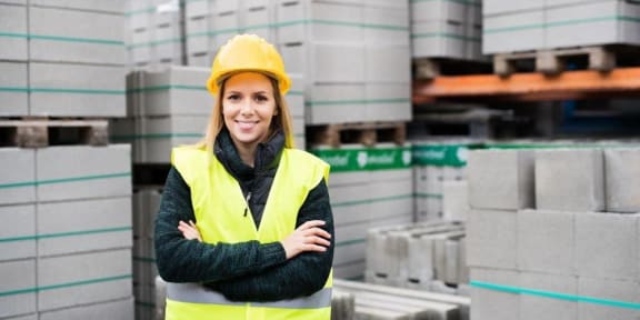 Construction worker - Let's make Australia a renewable energy superpower