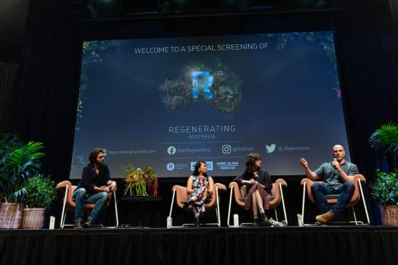 Over 7,200 people attended 60 screenings of Regenerating Australia